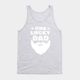 One Lucky Dad St Patrick Day Gift Tank Top